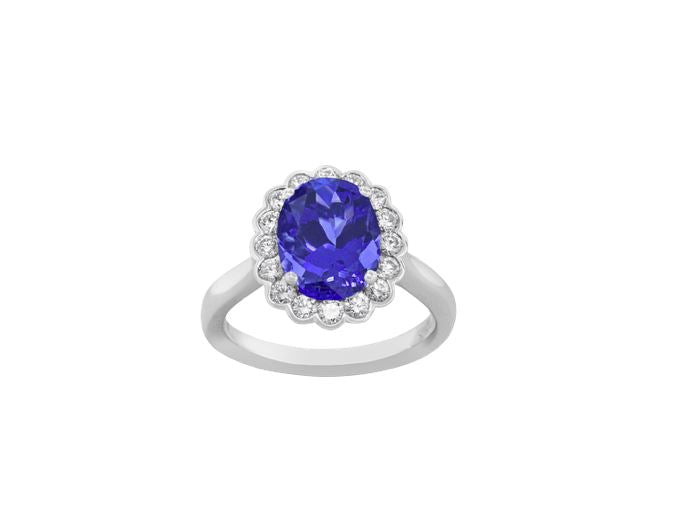 Colored Stone Rings  -  Women'