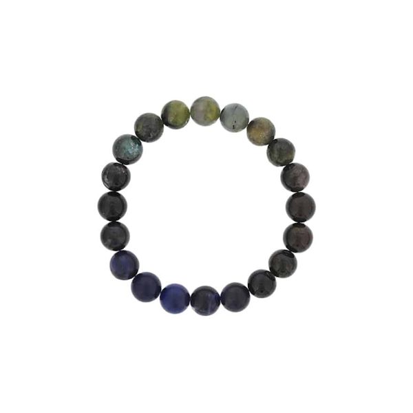 Dee Berkley, 10mm Ombre Beaded Bracelet