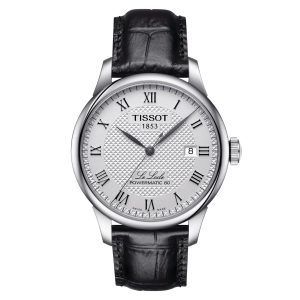 Gents Tissot LELOCLE Stainless Swiss Automatic Watch  with Leather Strap